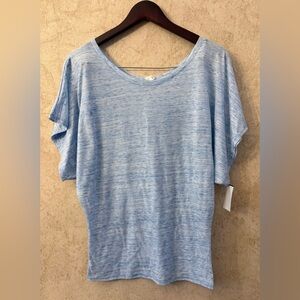 Bella Short sleeve Light Blue Women's Top